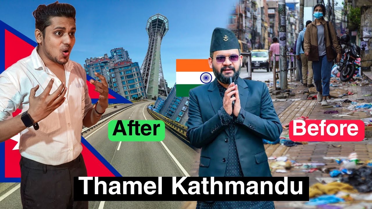 Thamel Market Developing Street | Balen City Kathmandu | Hotel & Hostel Life In Nepal