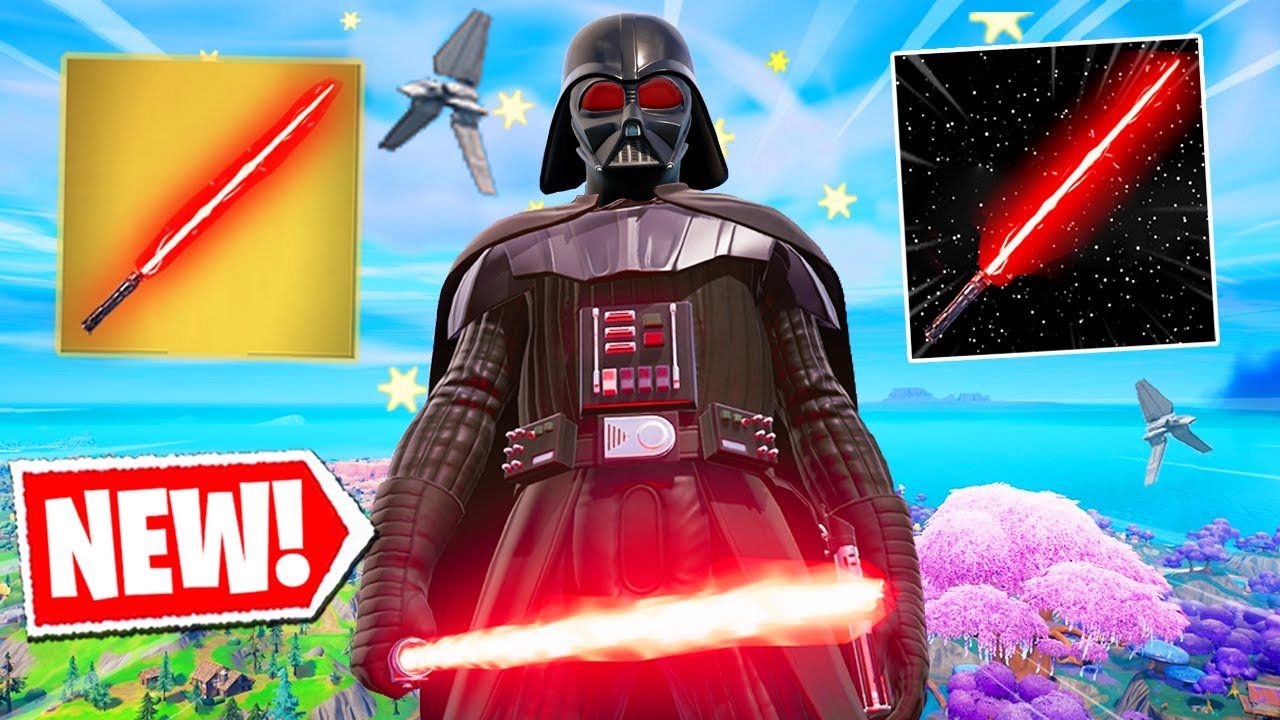 The DARTH VADER *LIGHT SABER* Only Challenge (Fortnite)