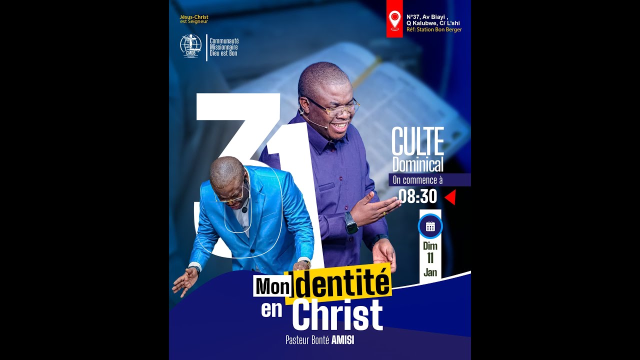 Diffusion en direct de COMMUNAUTE MISSIONNAIRE DIEU EST BON