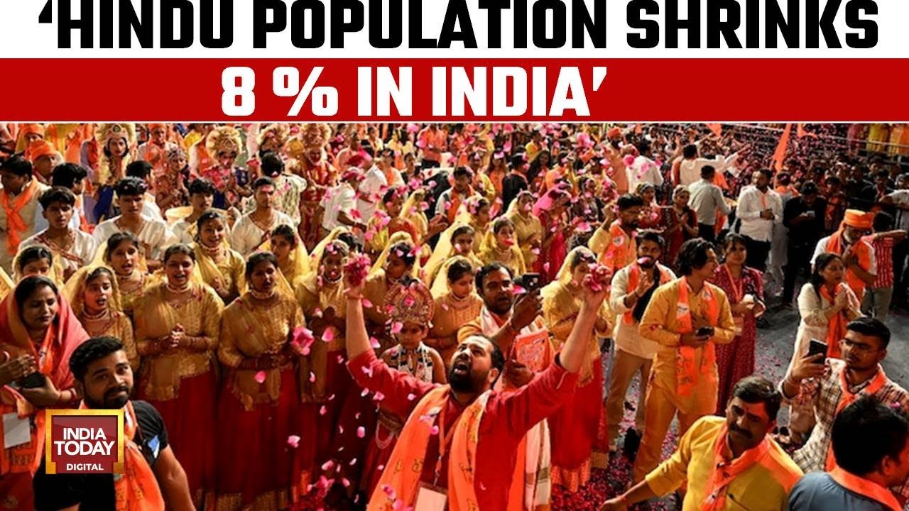 Hindus' Share In India's Population Shrunk 8%, Minorities' Grew, Says PM's Panel | India Today News