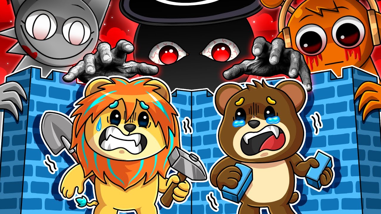 最強のスプランキーセキュリティハウスを作って恐ろしい歌うモンスターからサバイバルするロブロックス【 Roblox ビルドしてスプランキーから生き残る  】