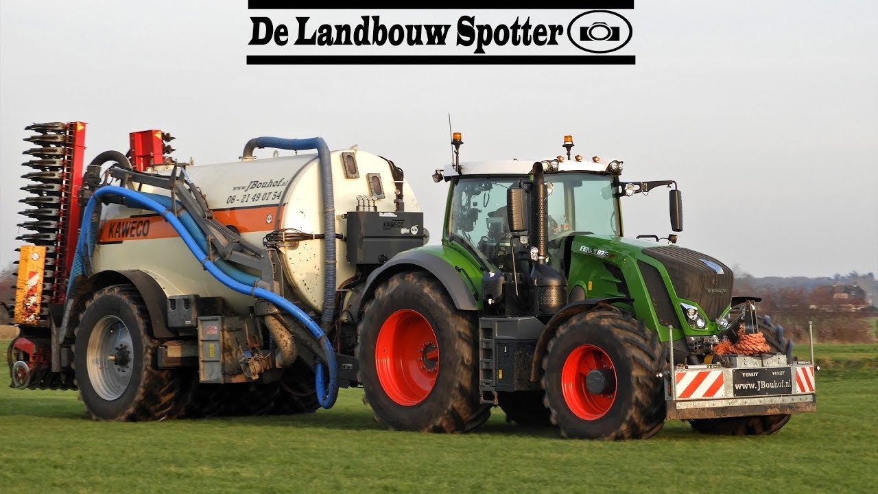 Injecting slurry 2019 | J. Bouhof | Fendt 826 Nature Green | Kaweco | Grasland bemesten | Wilp