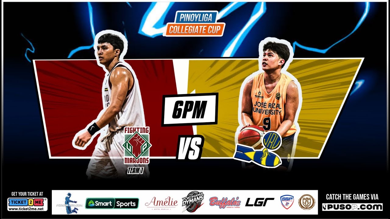 PINOYLIGA COLLEGIATE CUP S4| UP TEAM 1 VS. JRU HEAVY BOMBERS