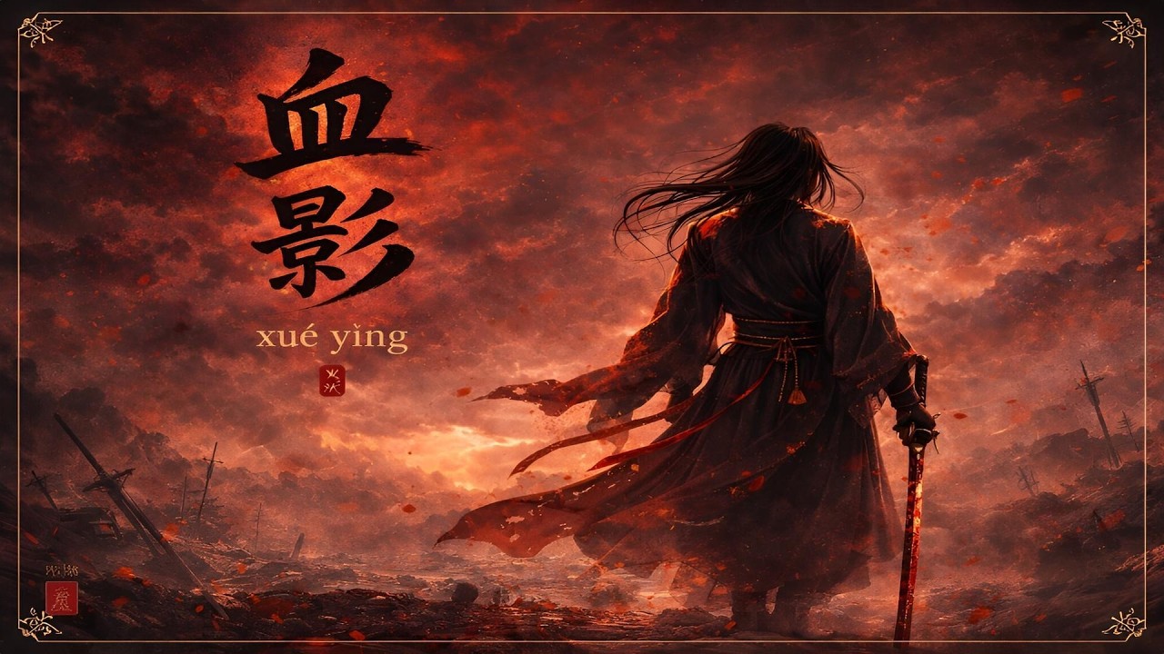血影(Xue Ying) | Epic Chinese Wuxia Instrumental Music – Blood Moon Warrior
