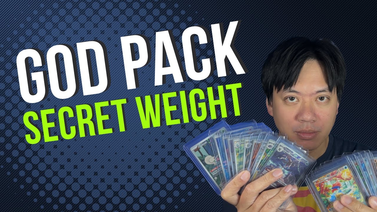 Can Pokemon Booster Pack Weight Reveal a God Pack (Real Data)