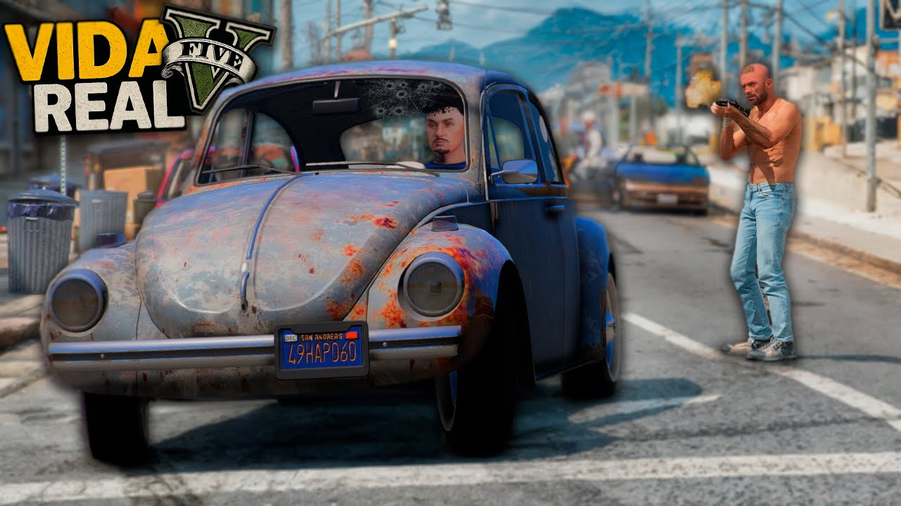 GTA V - VIDA REAL | O MECANICO DO FUSCA TENTOU ME DAR UM GOLPE! - #20