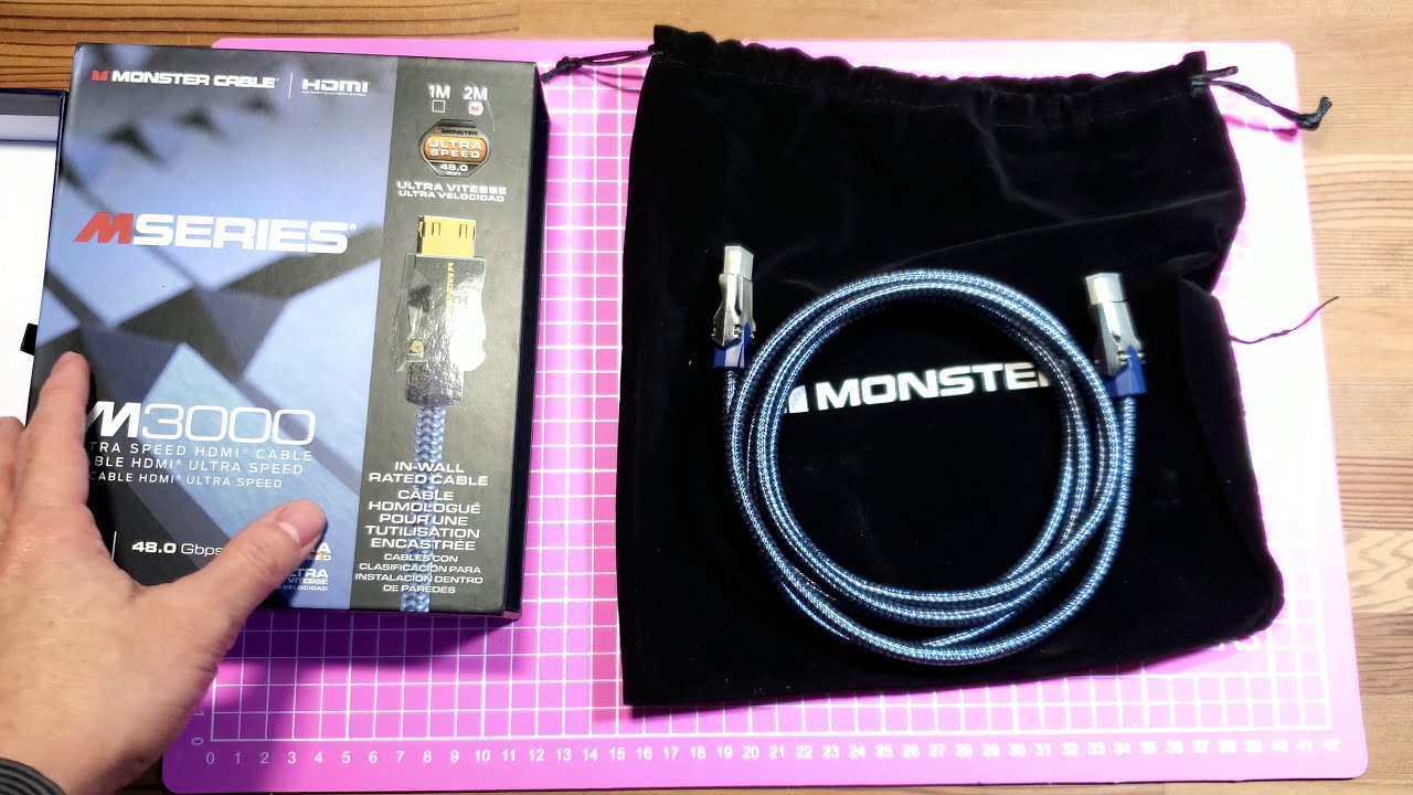 Monster美國魔聲M3000系列 8K HDMI 2.1銅線/光纖線