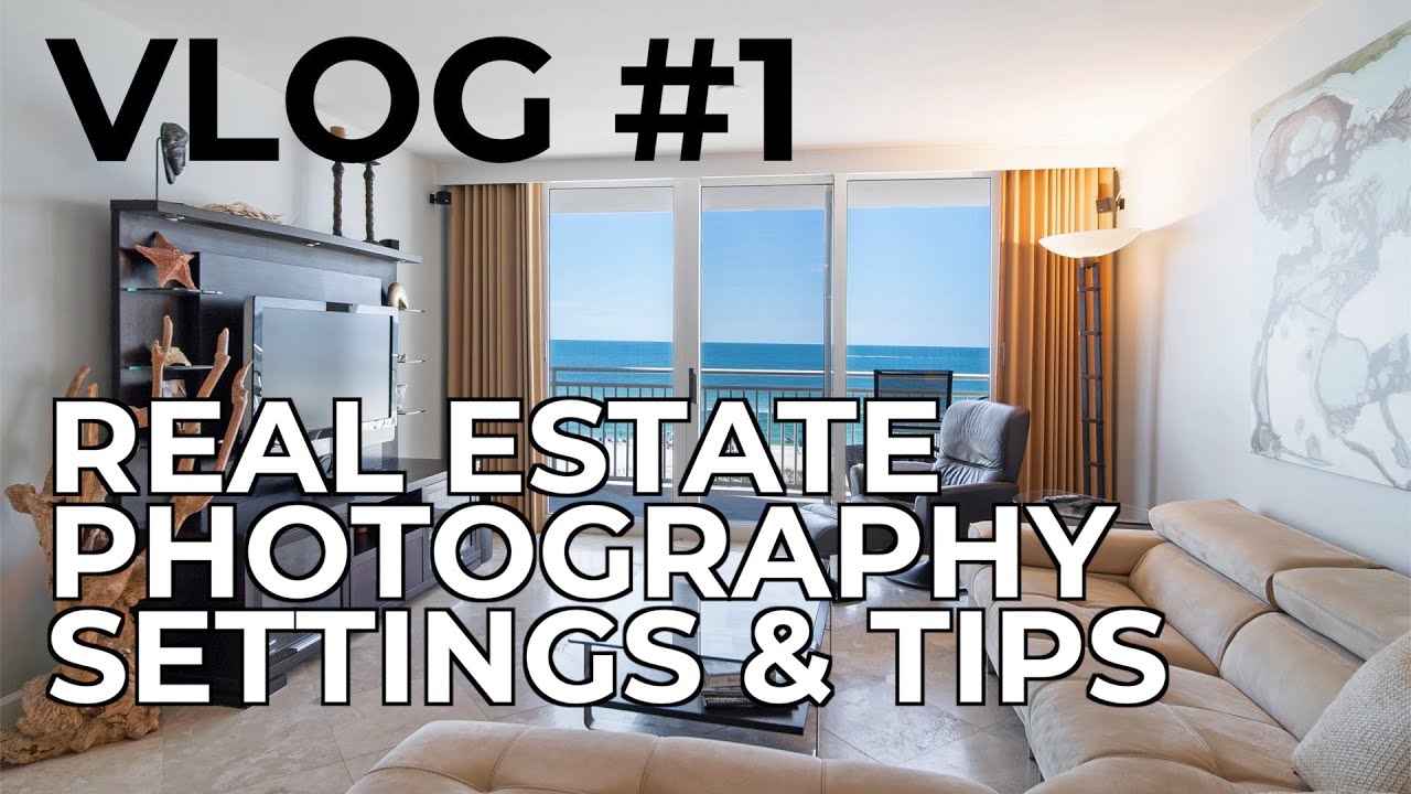 VLOG #1 - Sony A7III Real Estate Photography Settings & Tips