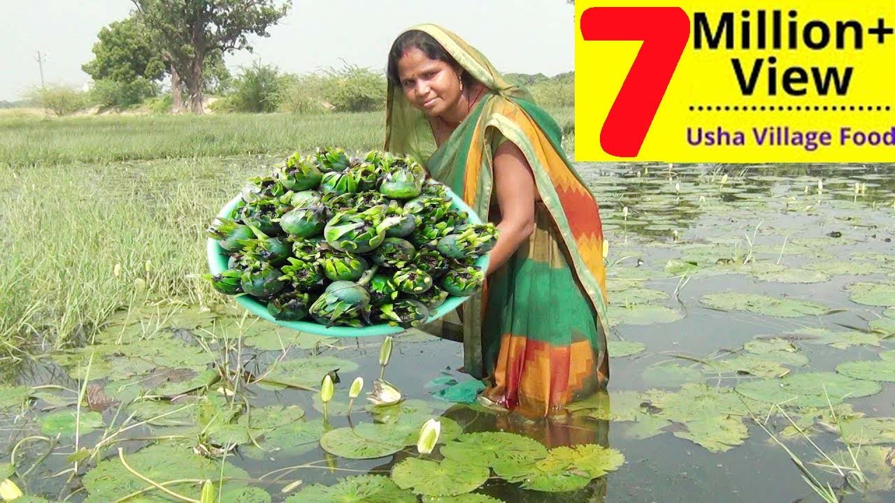 तालाब की सफ़ेद कोकवेली की खीर/ एक  बार खायेंगे तो बार बार बनायेंगे kamal ka kheer
