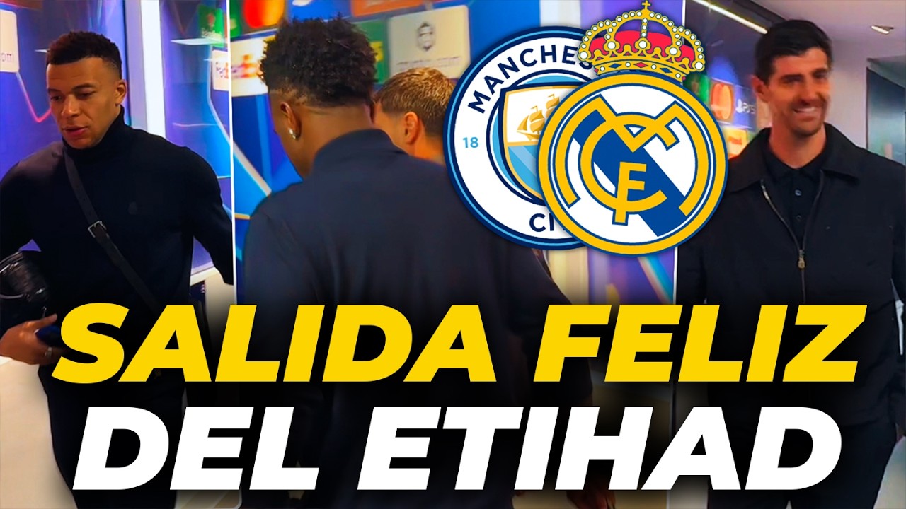 ASÍ SALIERON los JUGADORES del MADRID tras la VICTORIA en MÁNCHESTER: BRAHIM, VINICIUS, MBAPPÉ…