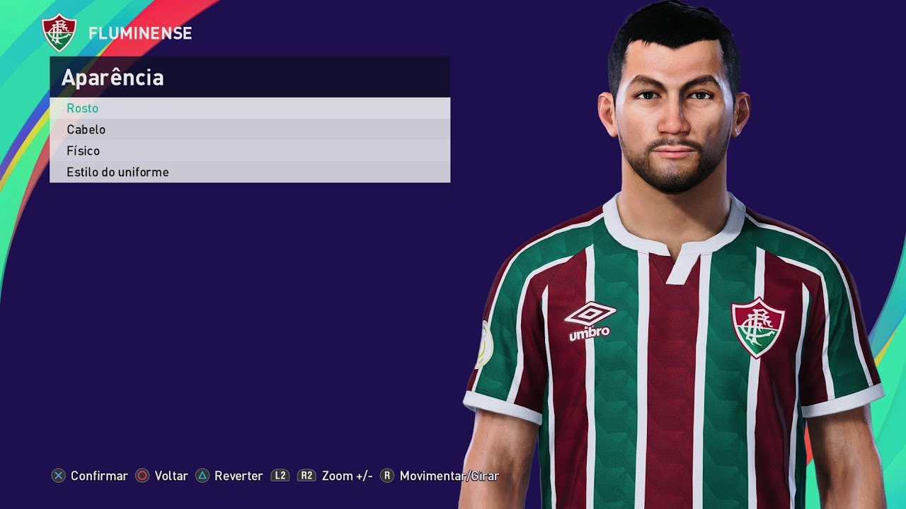 Luciano Acosta PES 2021 - How to create | Como fazer