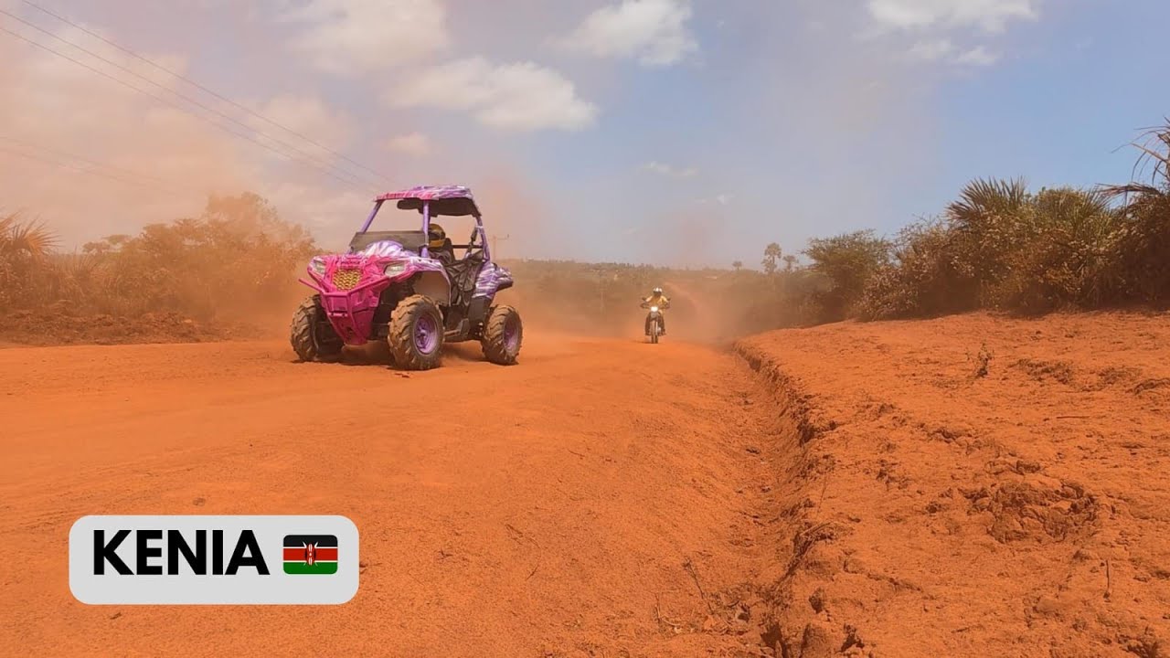 Viel Staub für noch mehr Spaß gefressen: Diani geht off-road