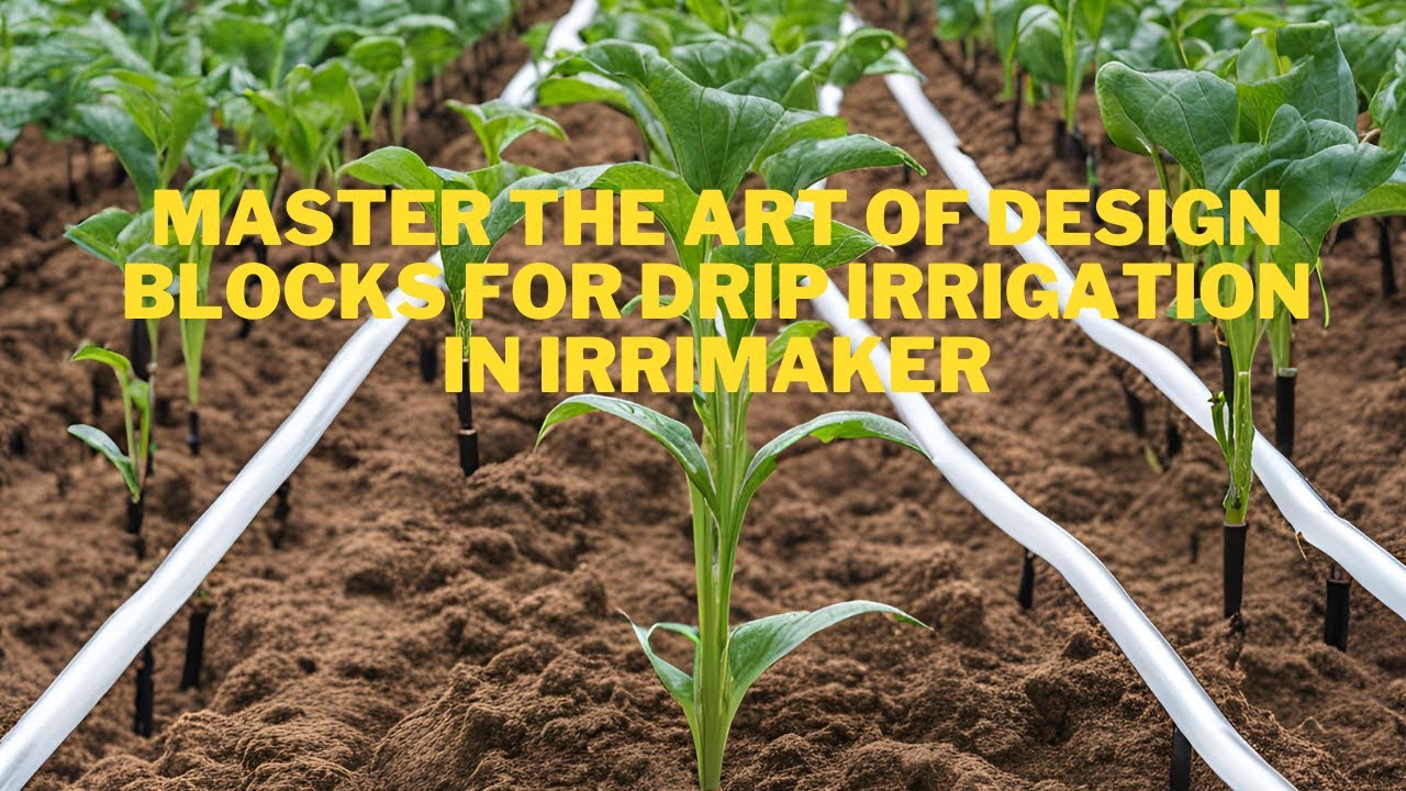 Master the Art of Design Blocks for Drip Irrigation in IRRIMAKER 10 of 13