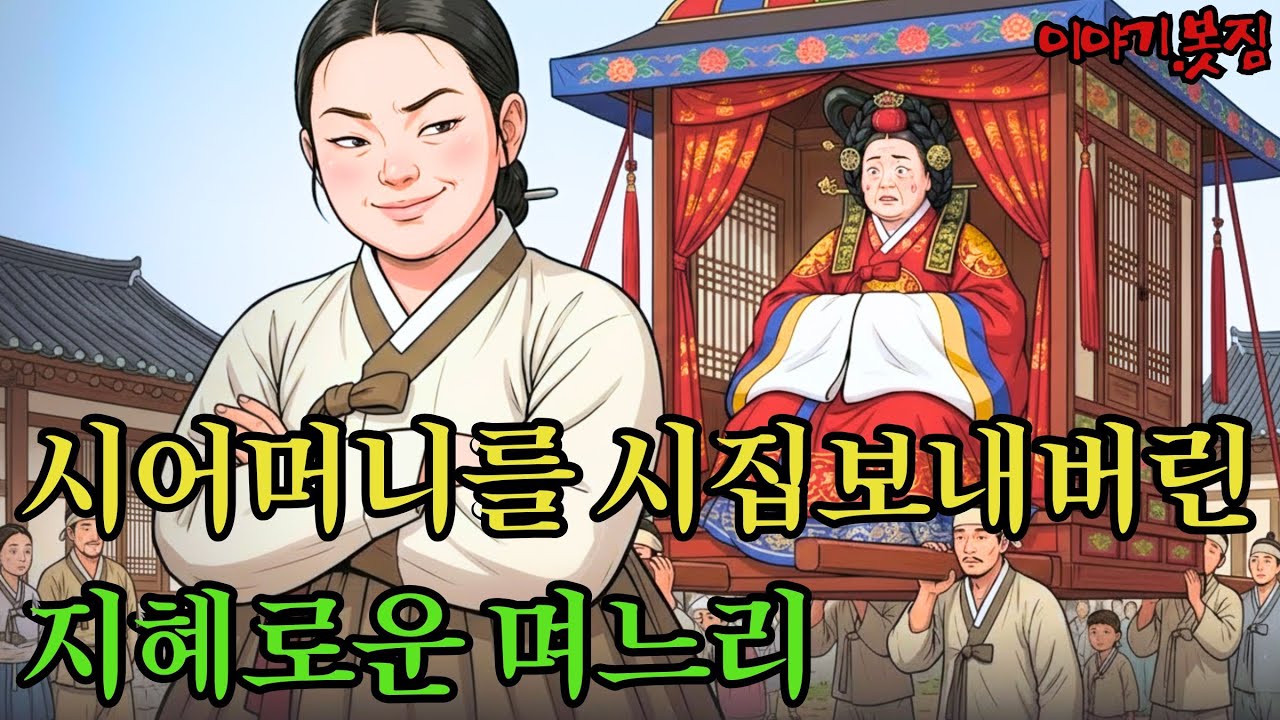 시어머니를 머슴에게 시집보내버린 지혜로운 며느리 |야담|만담|전설|옛날이야기|사연