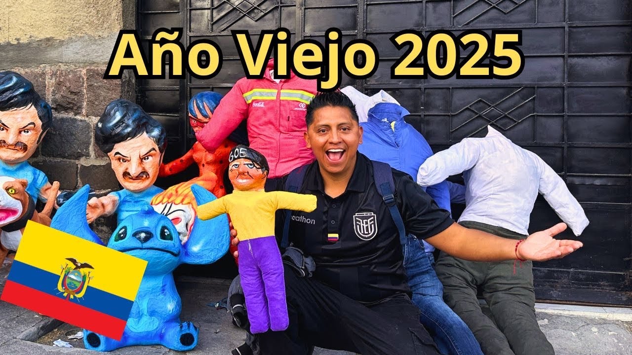 AÑO VIEJO-Quito está a full con la venta de “los viejos” 
