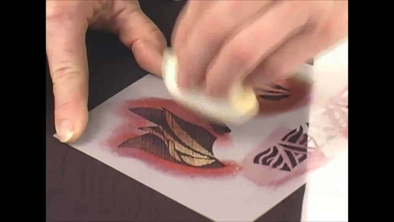 Jacquard Products Presents: Stenciling Techniques On Fabric with Diane Ericson, Part 2