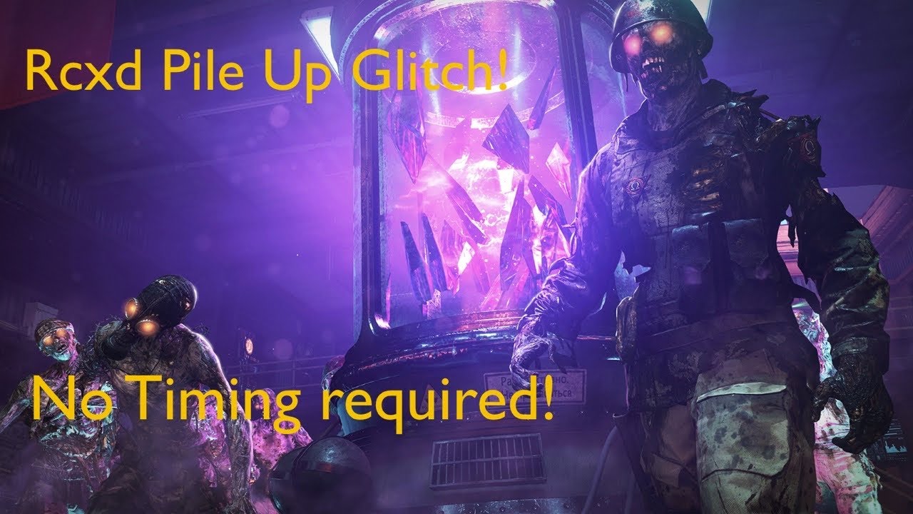 Rcxd Pile Up Glitch! No Timing Required! | Cold War Zombies