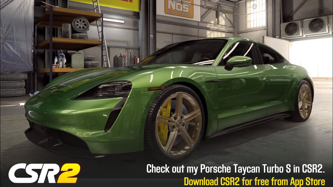 【CSR2】Porsche Taycan Turbo S , Shift & tune for 7.61xspecial thanks eLGeZoOo