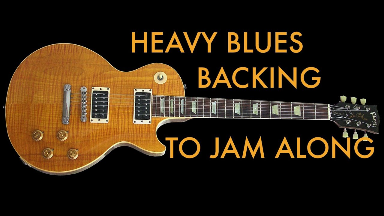 Heavy Blues Rock in B - Excellent Guitar Backing Track [HD Audio]