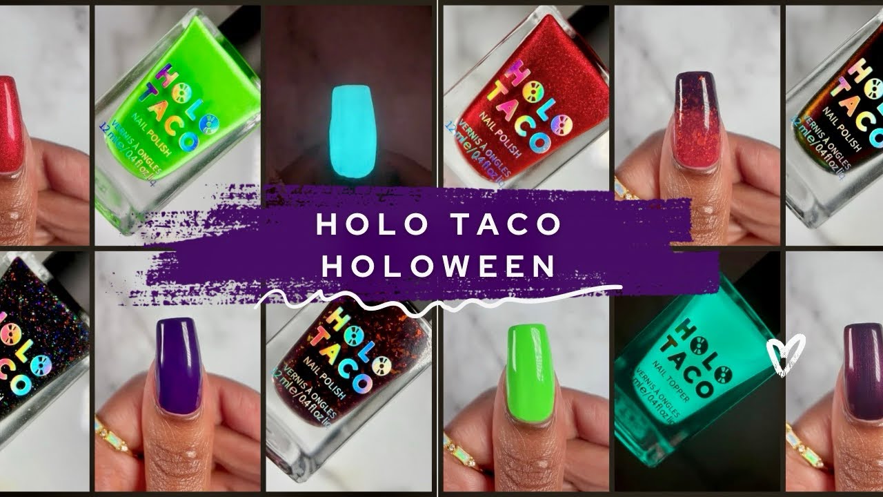 NEW Holo Taco  - Holoween | Spooky Season Swatches 