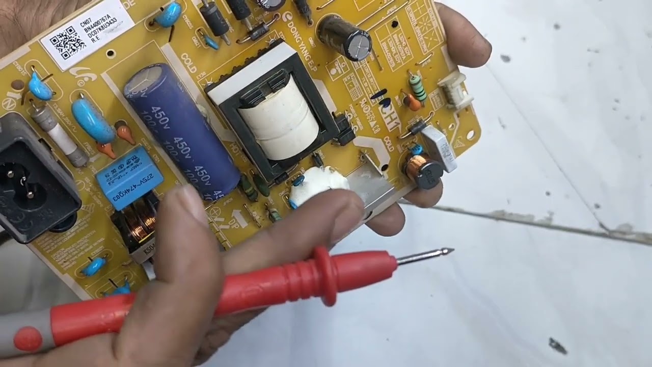 vlog 251 TV SAMSUNG LED MATI TOTAL‼️POWER SUPLAY DROP