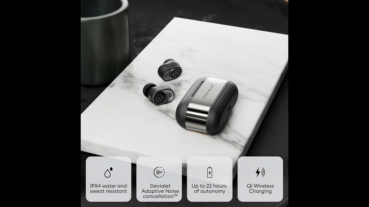 Devialet Gemini II Review – Audiophile True Wireless Earbuds  Pristine Sound & ANC Matte Black