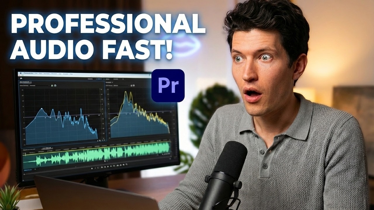 Как улучшить качество звука в Adobe Premiere Pro 2026 | Мастерское управление звуком в Premiere Pro