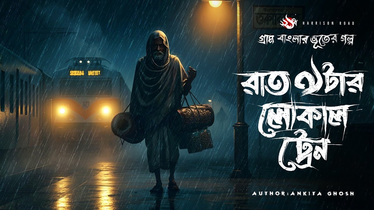 Raat 9tar Local Train - (গ্রাম বাংলার ভূতের গল্প) |  Bangla Audio Story