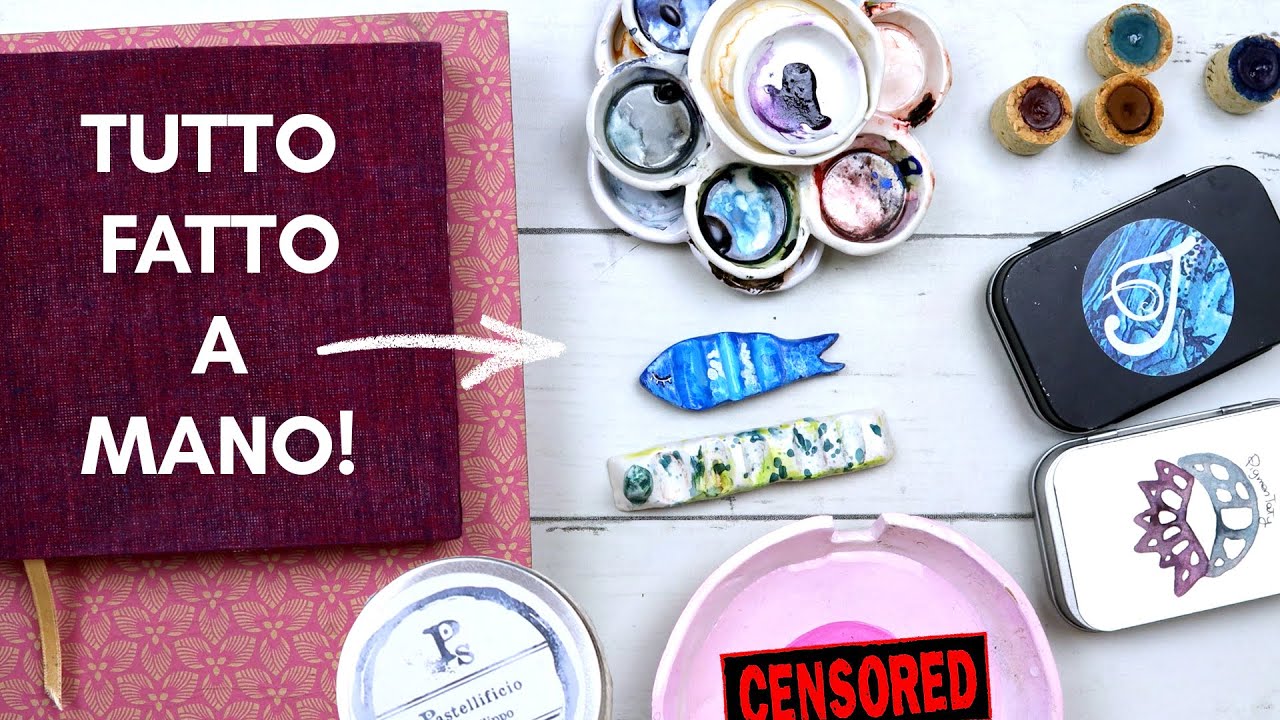 Acquerelli artigianali, palette, carta e altro! | HAUL di artigianato per acquerello
