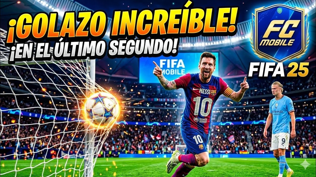 ​¡NO ME LO CREO! El GOL más IMPOSIBLE de mi vida en FIFA Mobile 25