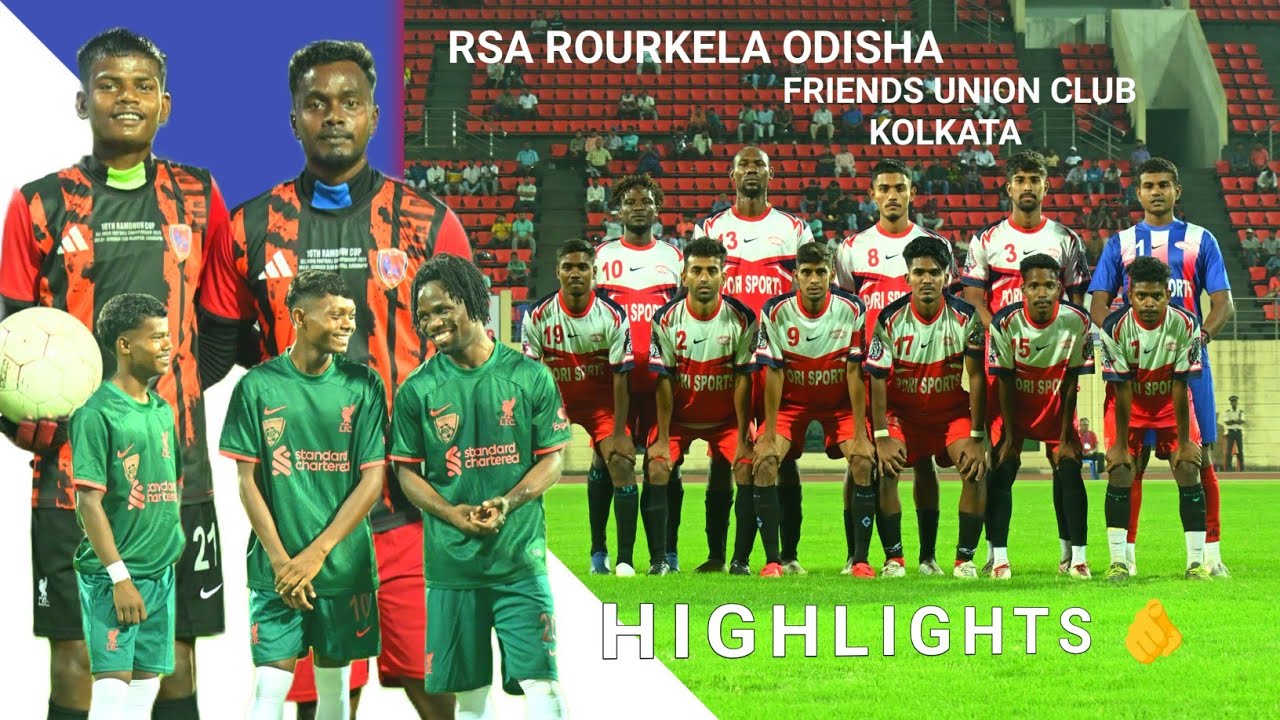 Rourkela Odisha 🆚 Kolkata | HIGHLIGHTS 🫵 | AllIndiaFootball | BisraMundaAthleticStadium Rourkela2025