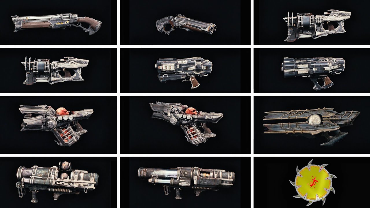 DOOM : The Dark Ages - All Weapons Showcase