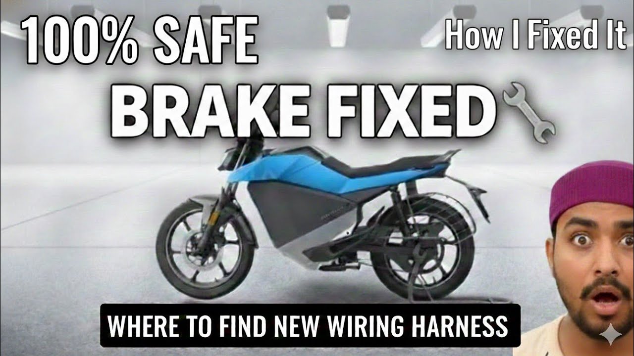How I Fixed Ola Roadster X+ Braking Issue! 🔥 New Harness Update #olaroadster