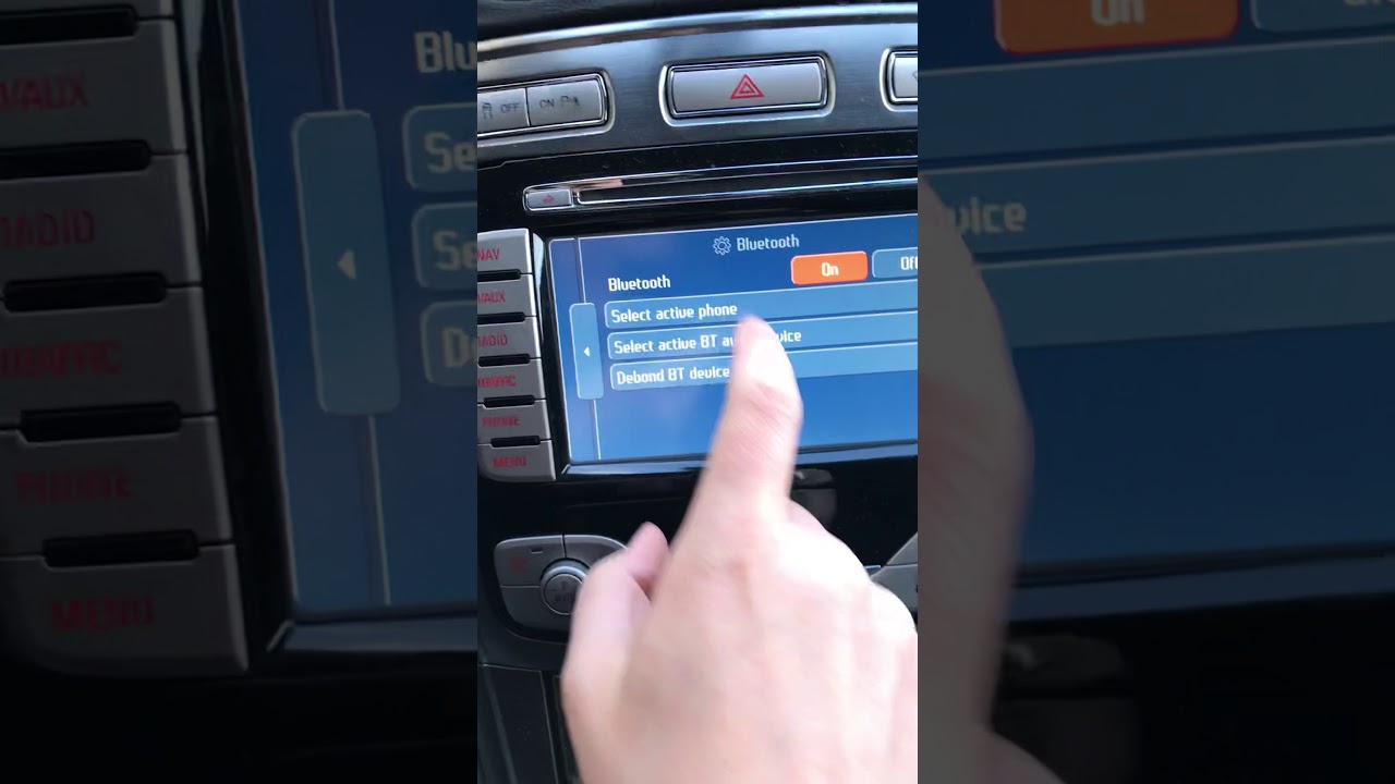 Ford blaupunkt nx błąd połączenia telefonu przez bluetooth bt