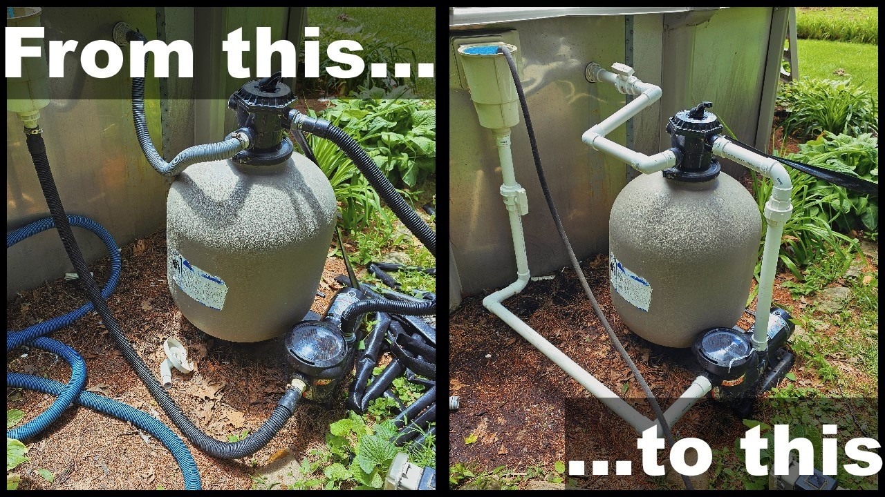 DIY Above Ground Pool Plumbing