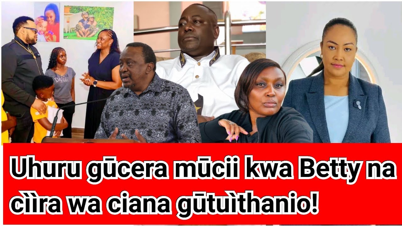 Wanja Nyarari na Esther Baumbach kūūga nūū ūgūikara na ciana !! He is the best!!
