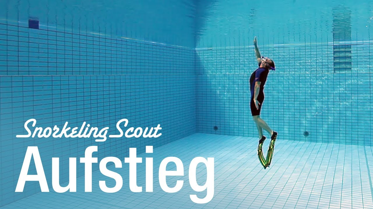 Aufstieg mit dem Schnorchel | Schnorcheln lernen 6