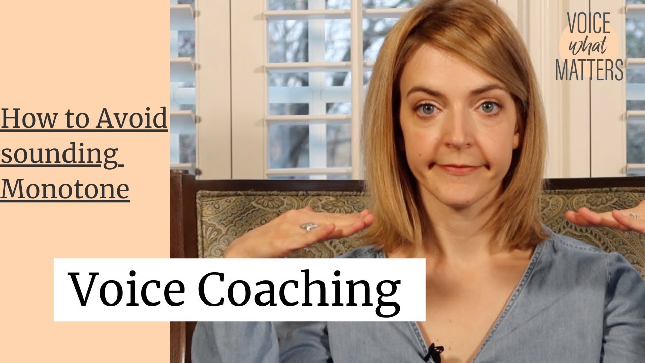 How to Avoid Sounding Monotone