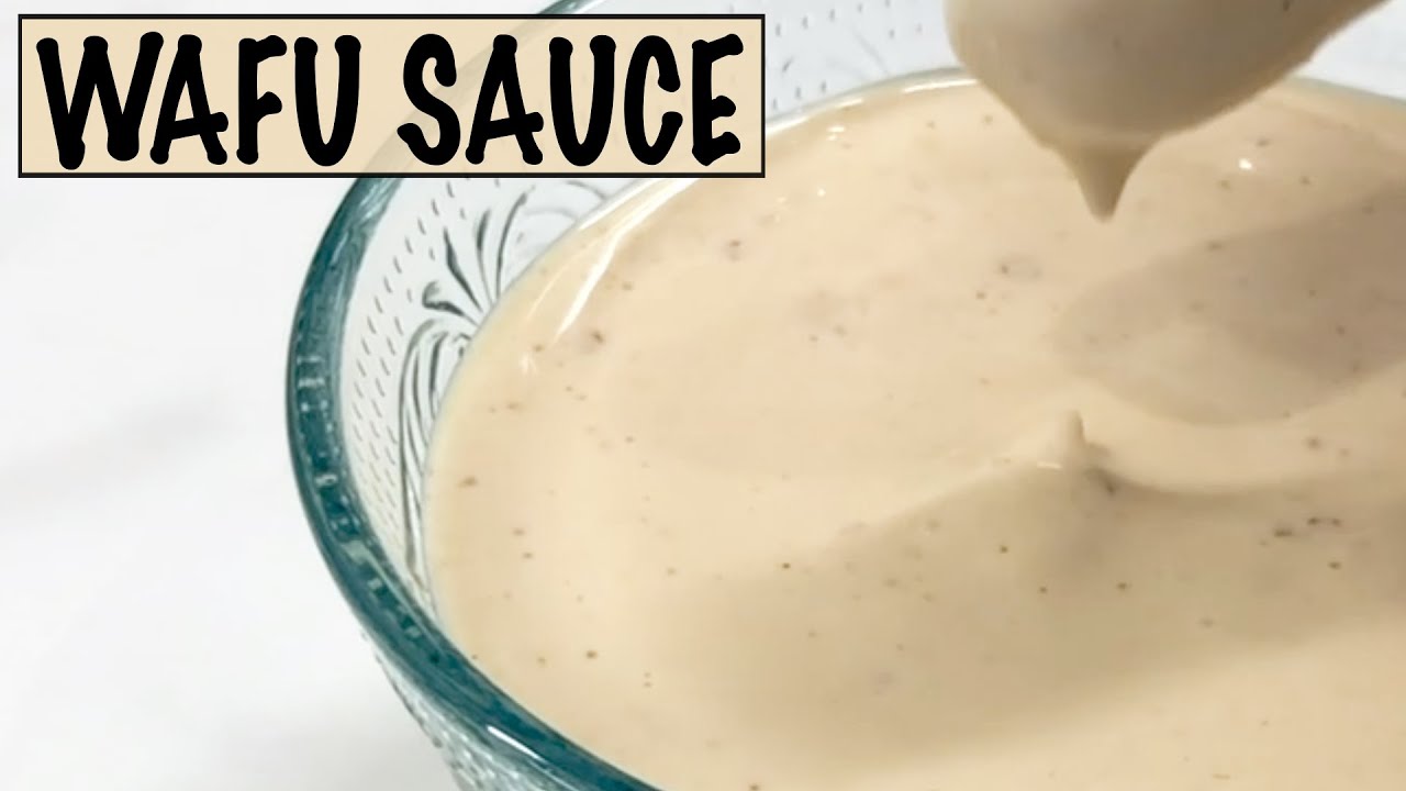Kosher Wafu Sauce | The Best Asian DRESSING recipe EVER  | Impossibly Kosher