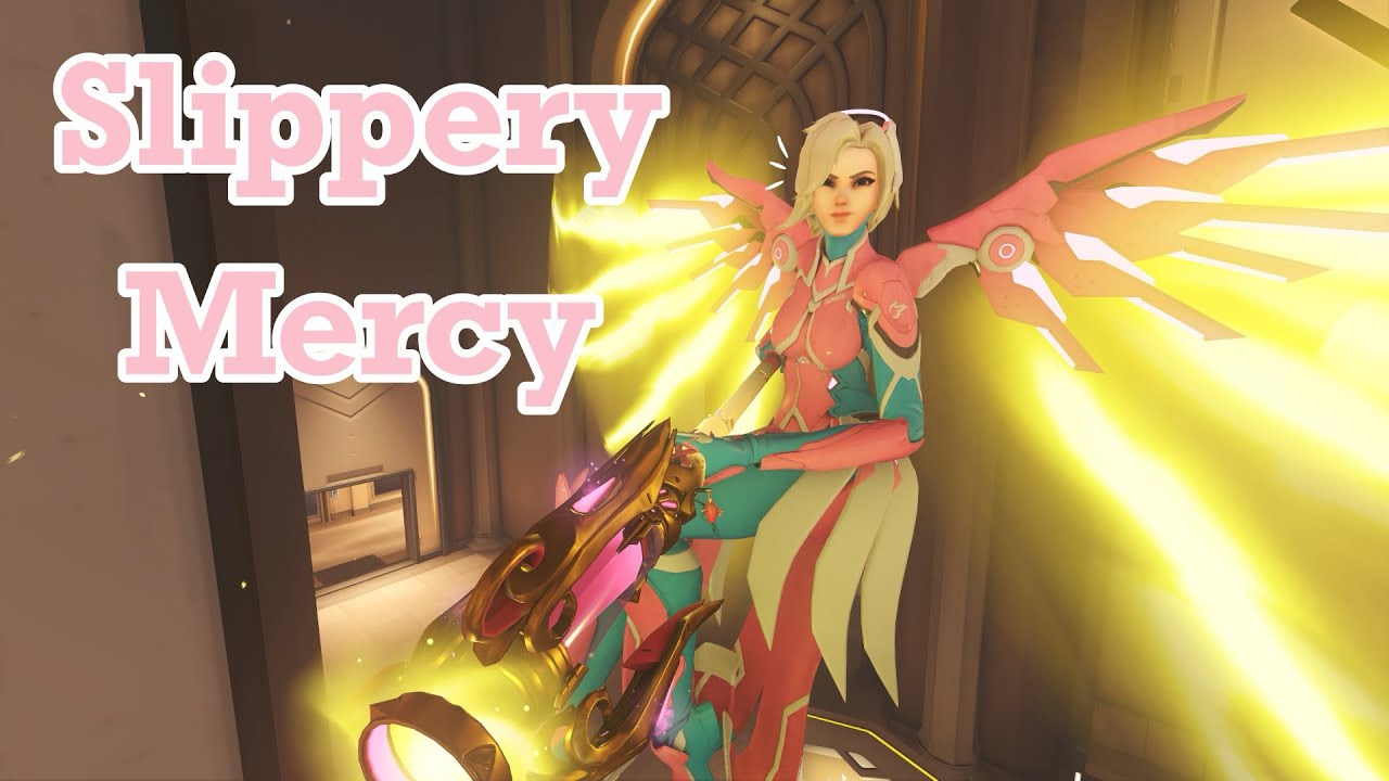 -[🩷]- slippery mercy gameplay （＾ω＾） ~( overwatch mercy gameplay)~