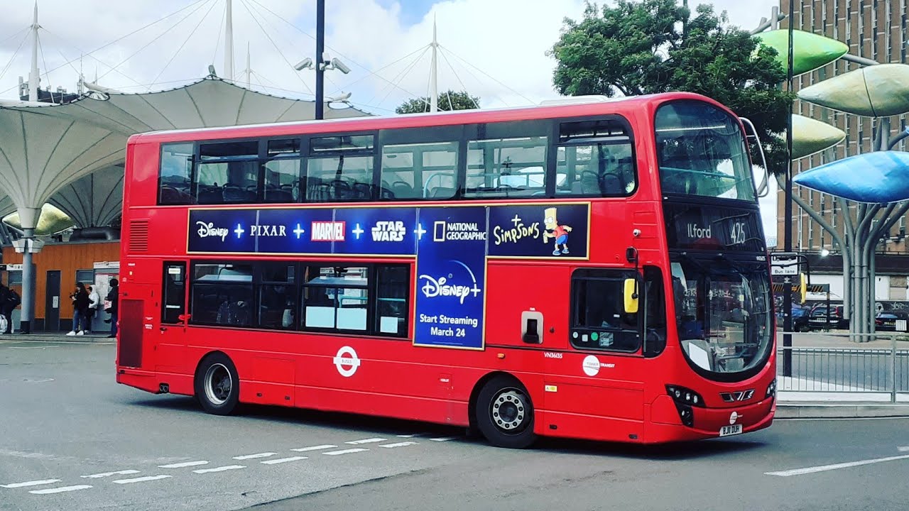 Tower Transit VN36135 BJ11DUH route 425 (Last Day of Tower Transit)