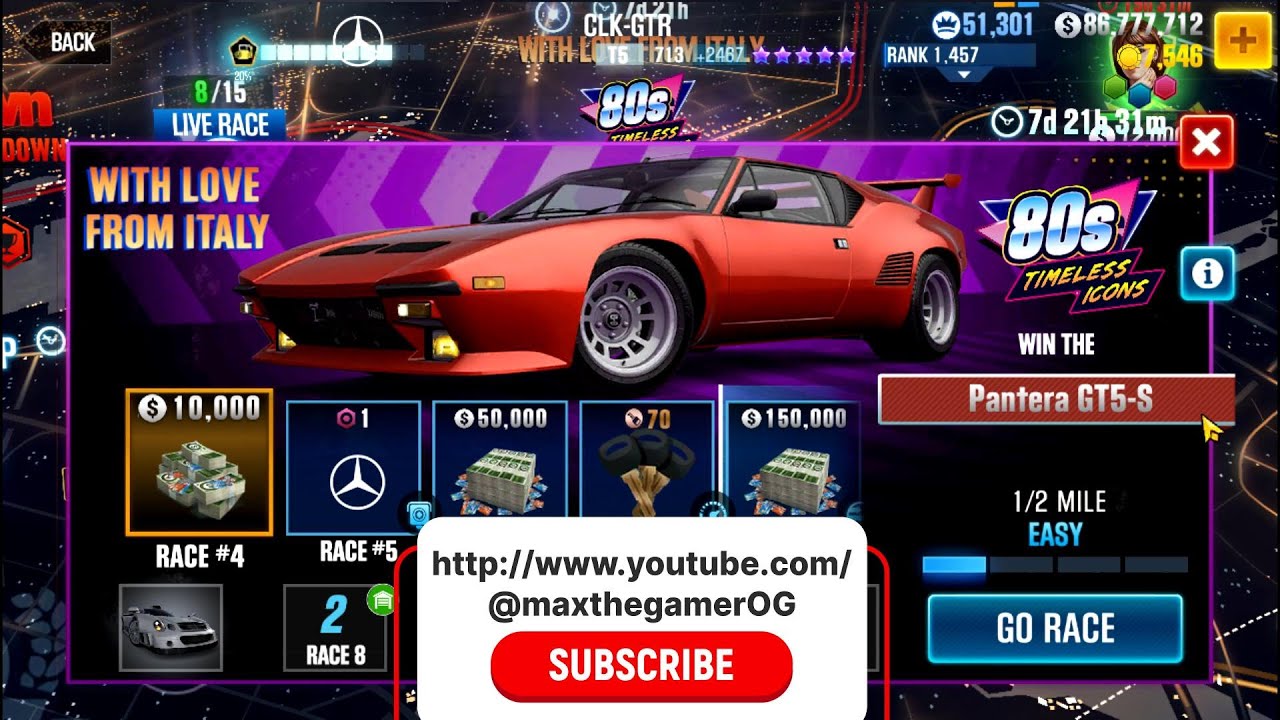 CSR2 | CSR Racing 2, With Love from Italy, My Take (revised intro music)