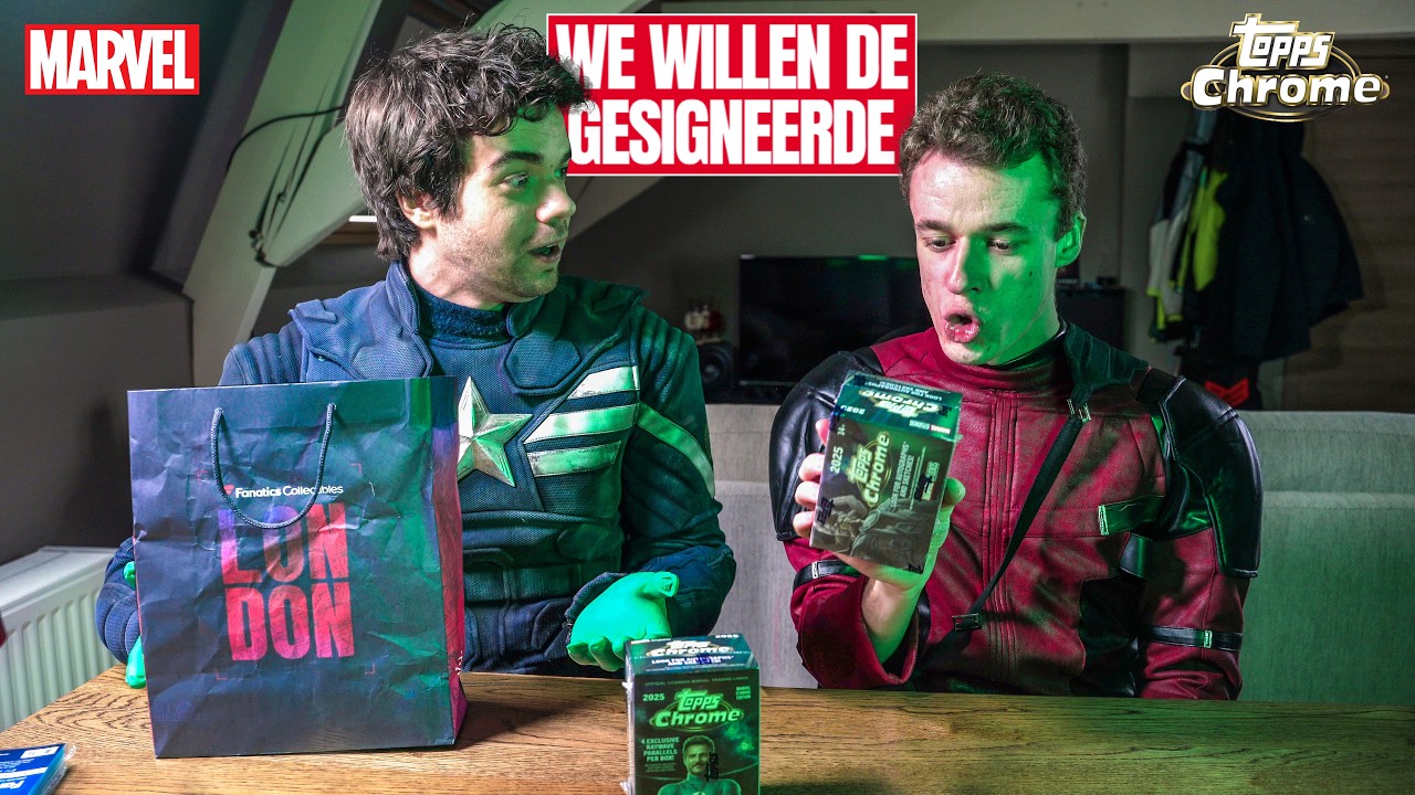 Vandaag Pullen Wij de Gesigneerde SHE-HULK kaart! Marvel Topps Chrome 2025
