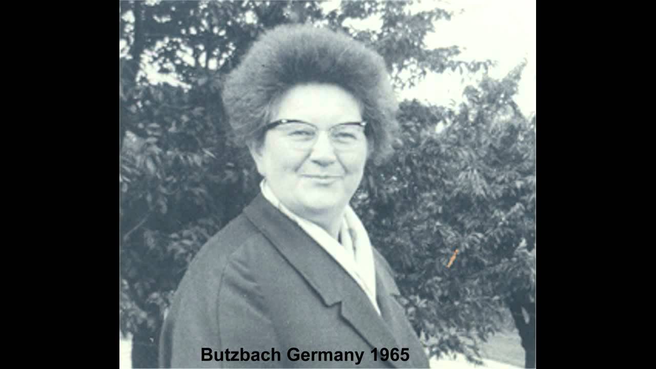 Butzbach Germany circa 1964 1965
