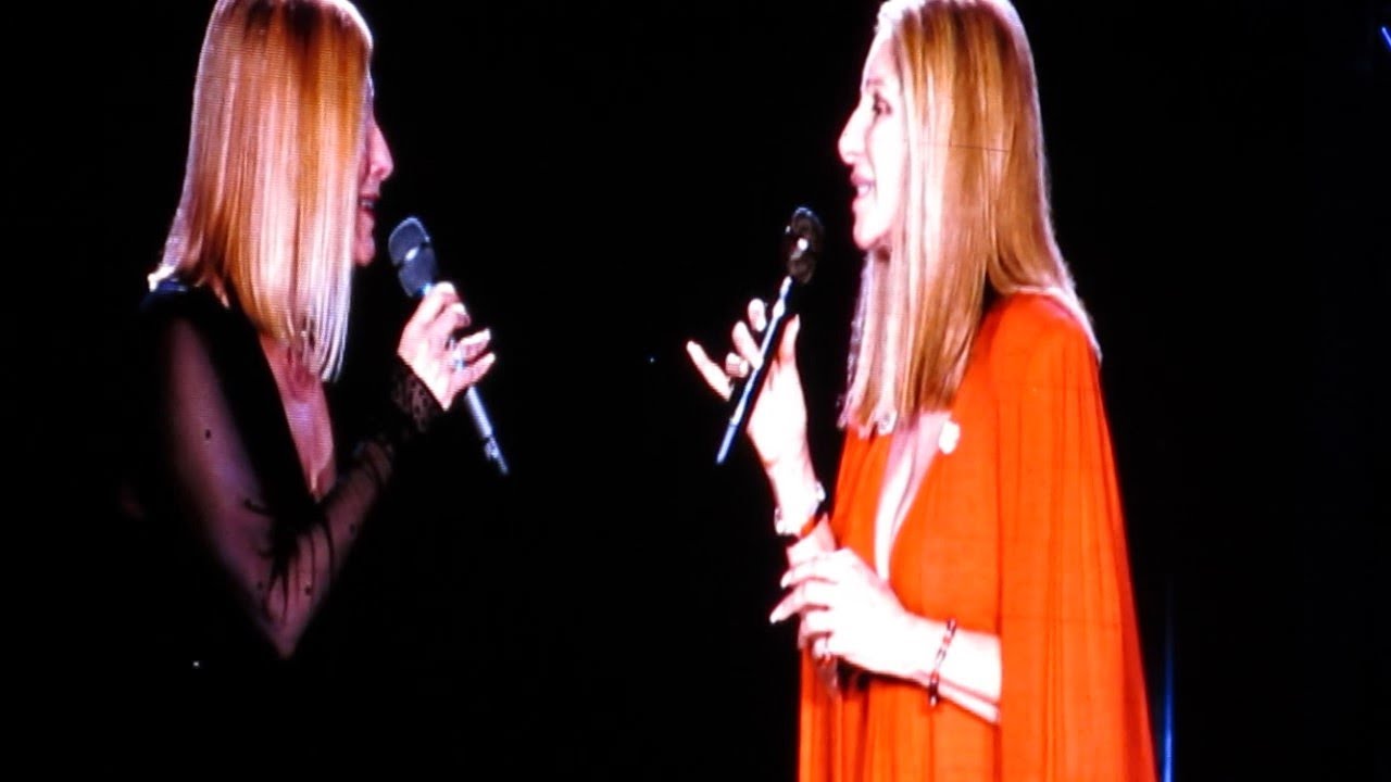 Barbra Streisand with Roslyn Kind - Live in Israel - 