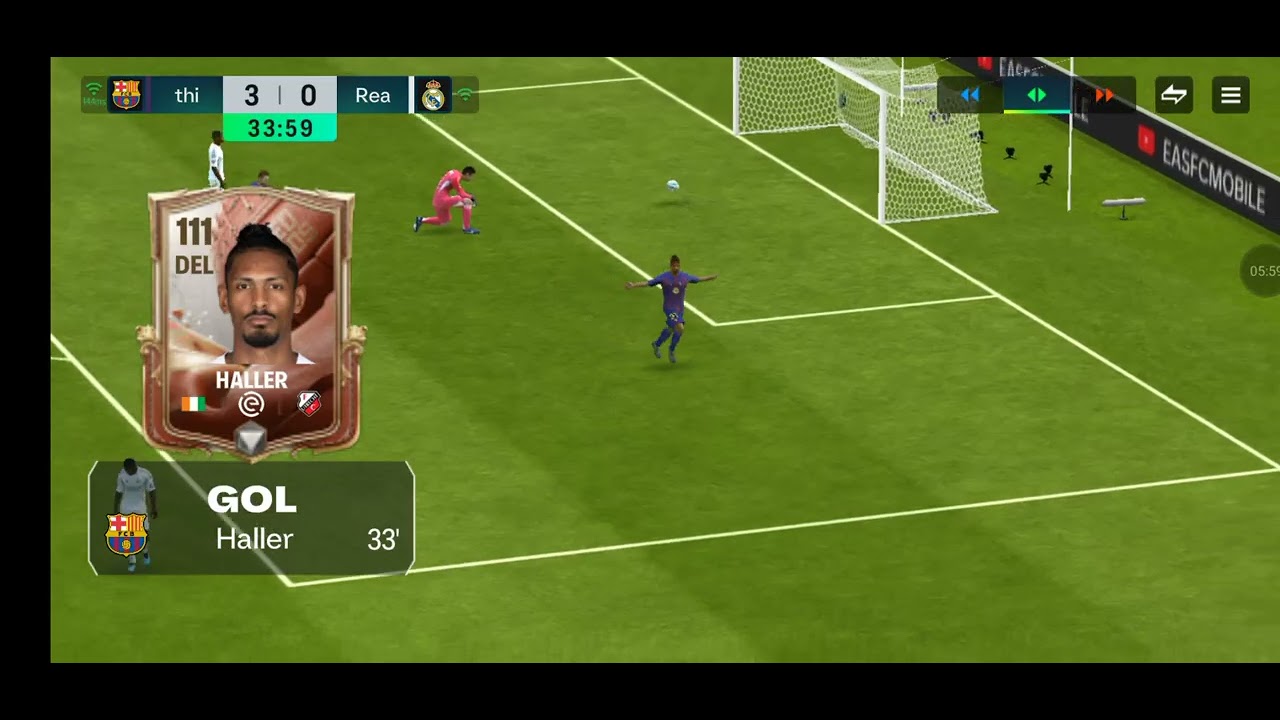Jugando FC mobile (parte 2)