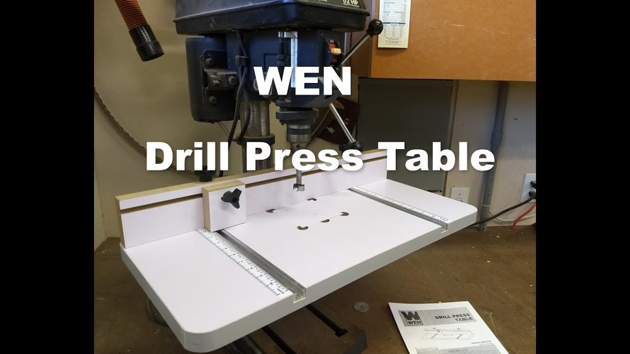 Wen Drill Press Table Review