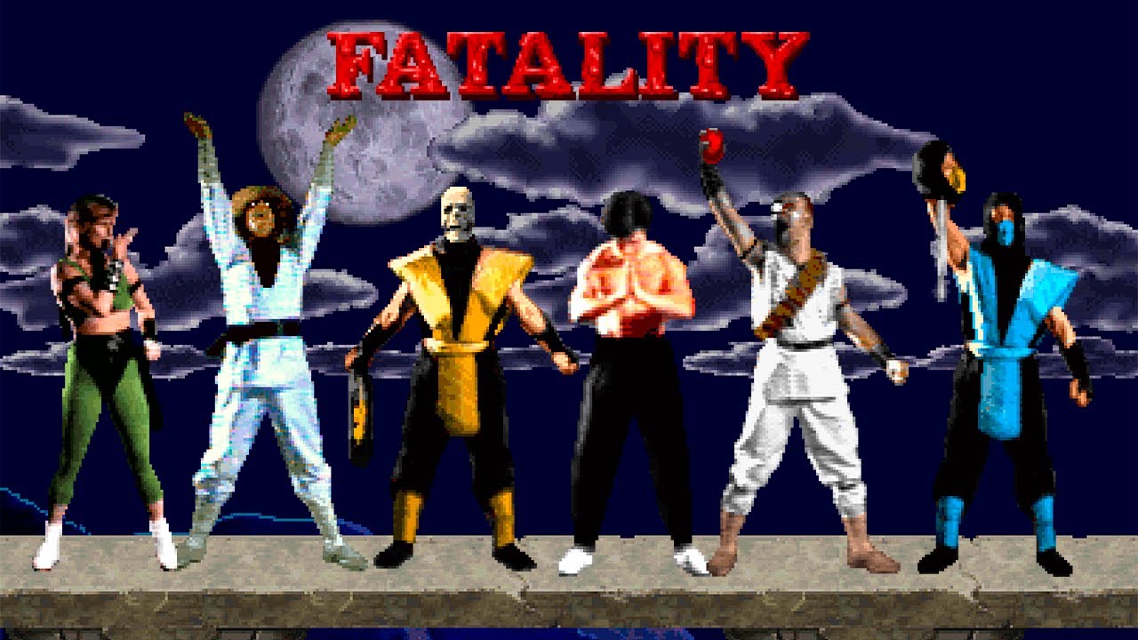 Mortal Kombat (1992) - Все фаталити [Аркадная версия]