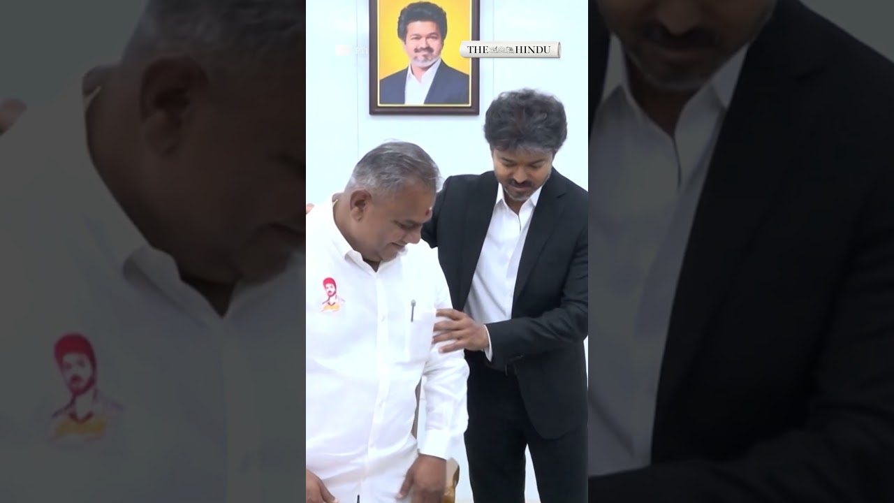 TN CM Vijay extends wishes to K.A. Sengottaiyan and N. Anand as they assume charge as Ministers