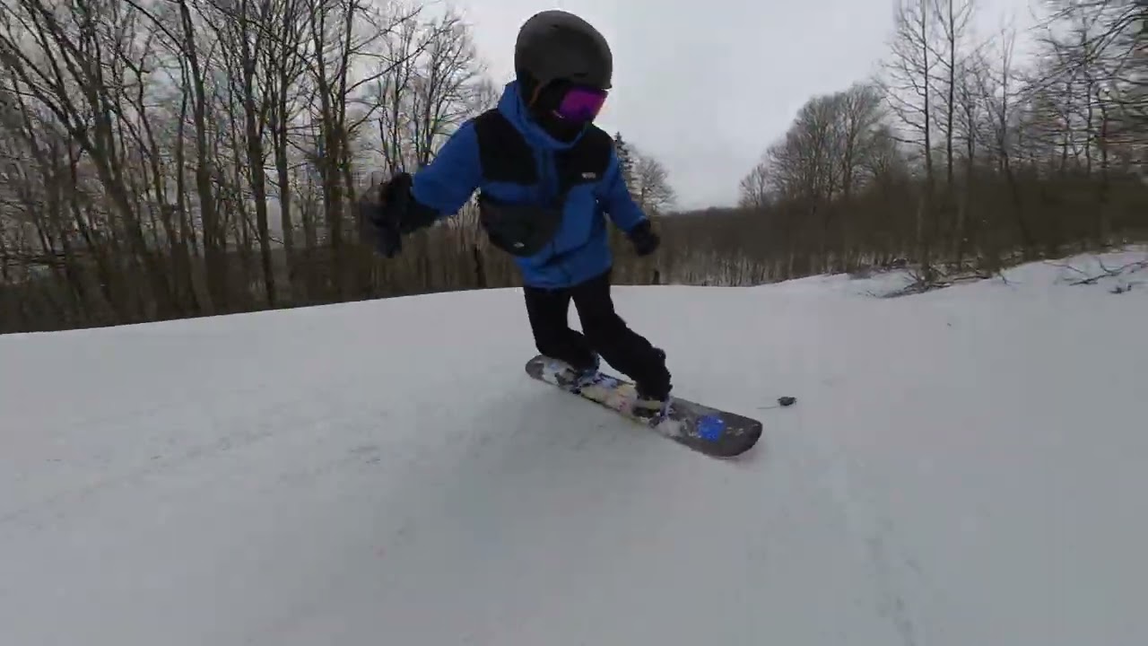 Seven Springs Mountain Resort | Lost Boy Trail | Snowboarding 2023